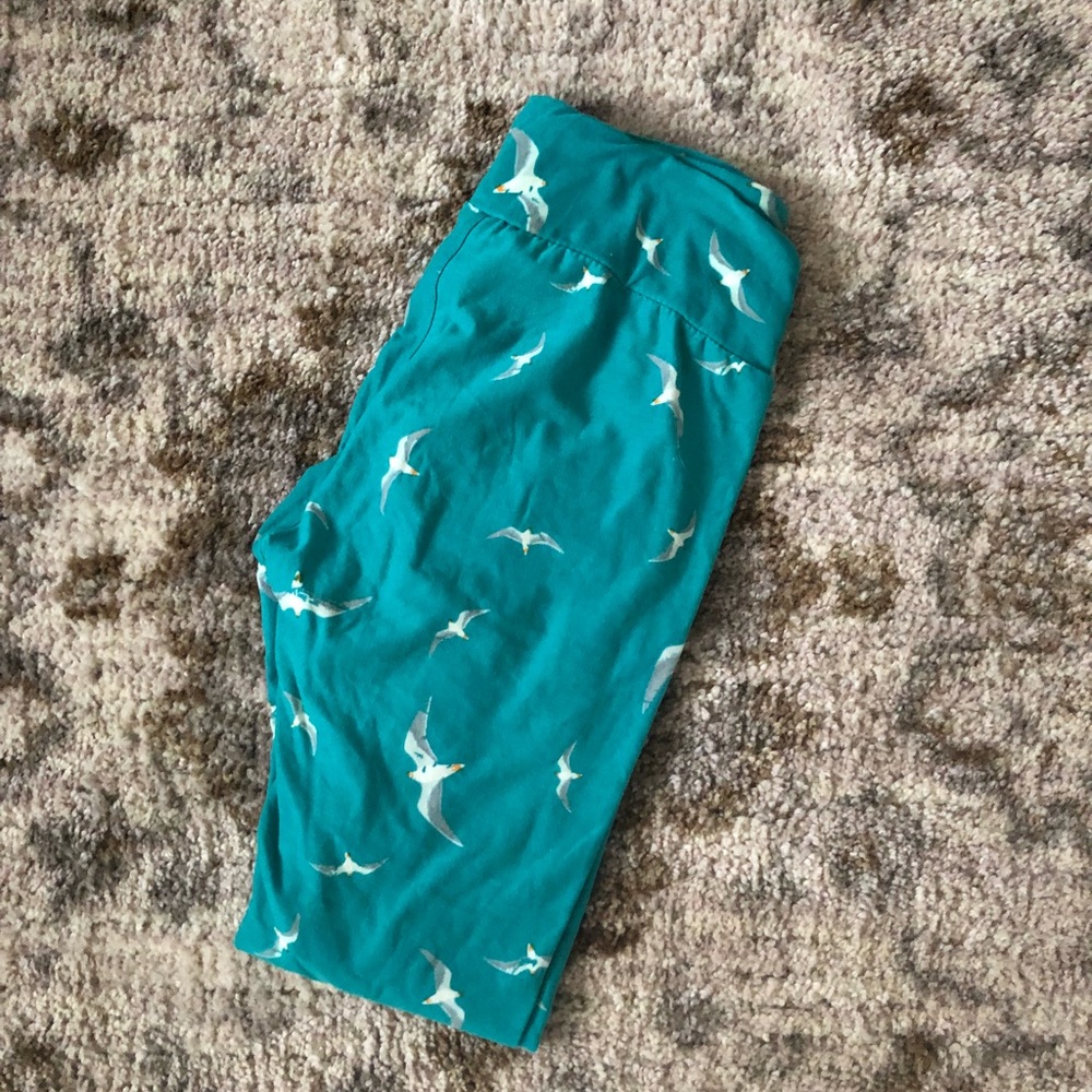 LuLaRoe Sea Gull Leggings